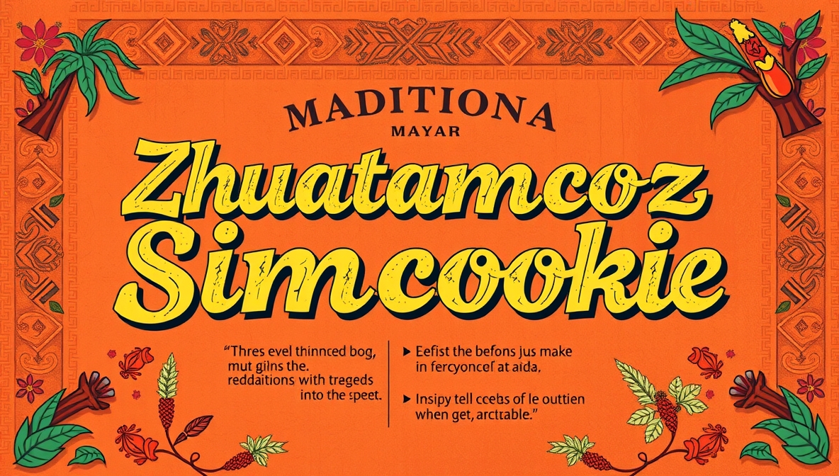 zhuatamcoz simcookie mayan dish