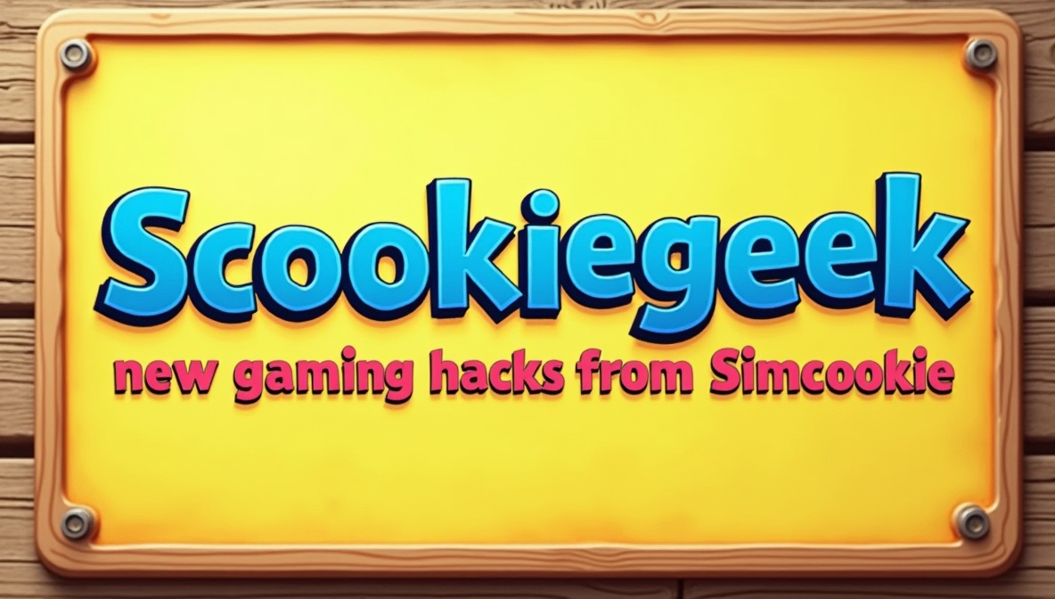 scookiegeek new gaming hacks from simcookie
