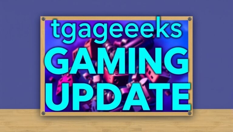 tgageeks gaming update