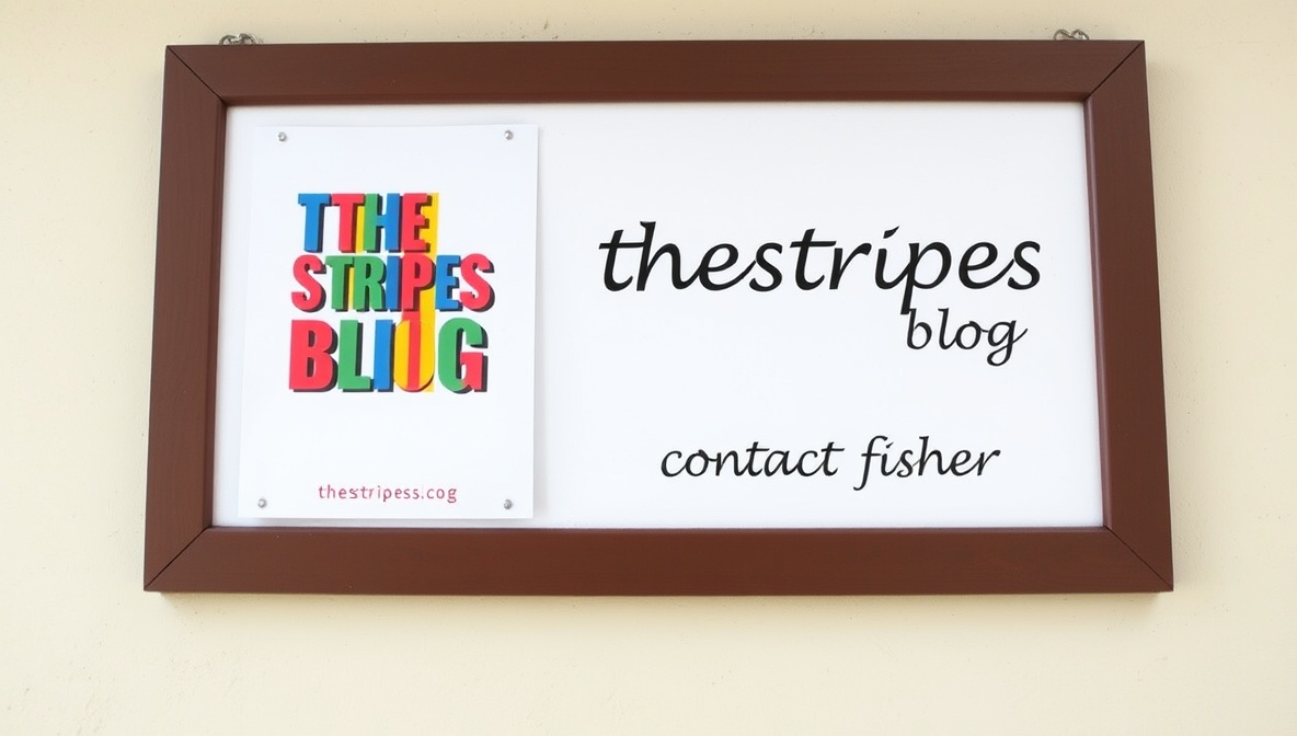 thestripesblog contact fisher