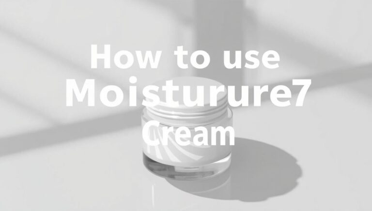 how to use cilxarhu677 moisturizer cream